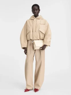 De Caraco cropped parka