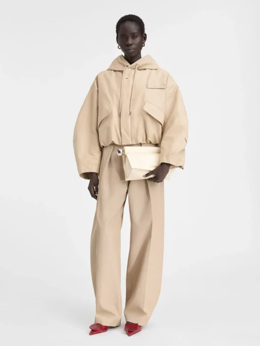 De Caraco cropped parka