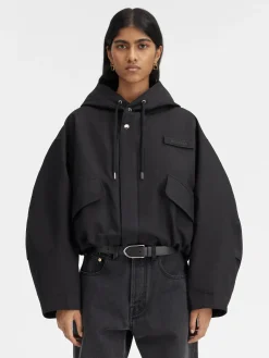De Caraco cropped parka