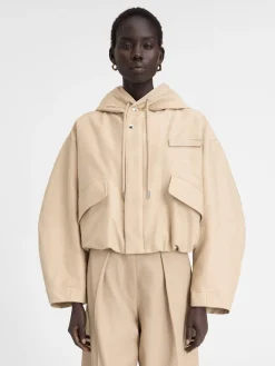 De Caraco cropped parka