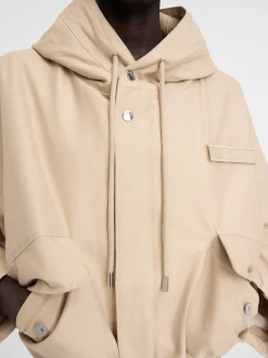 De Caraco cropped parka