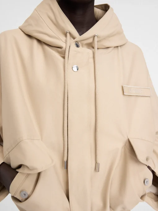 De Caraco cropped parka
