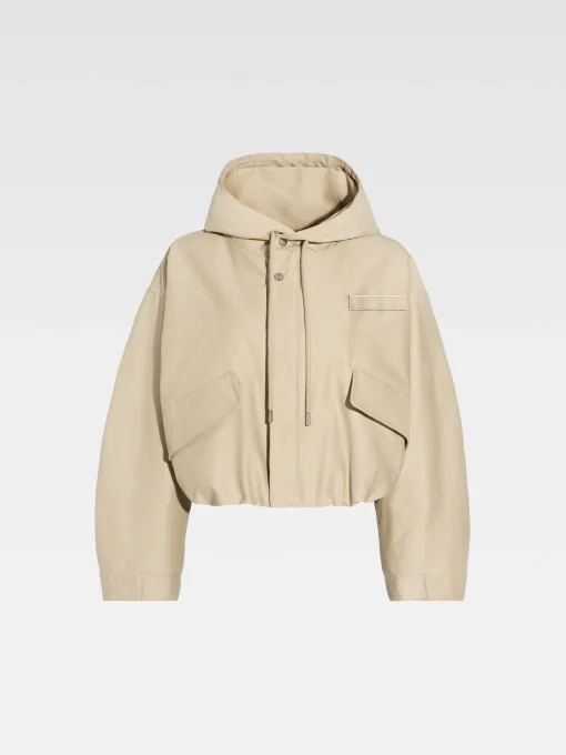 De Caraco cropped parka