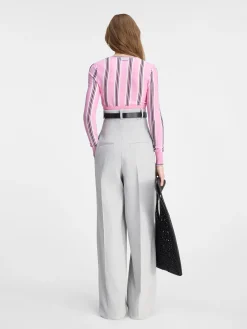 De Curzio broek met hoge taille