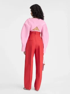 De Curzio broek met hoge taille