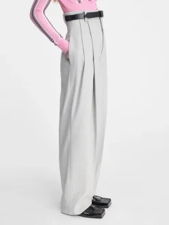 De Curzio broek met hoge taille