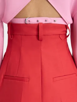 De Curzio broek met hoge taille