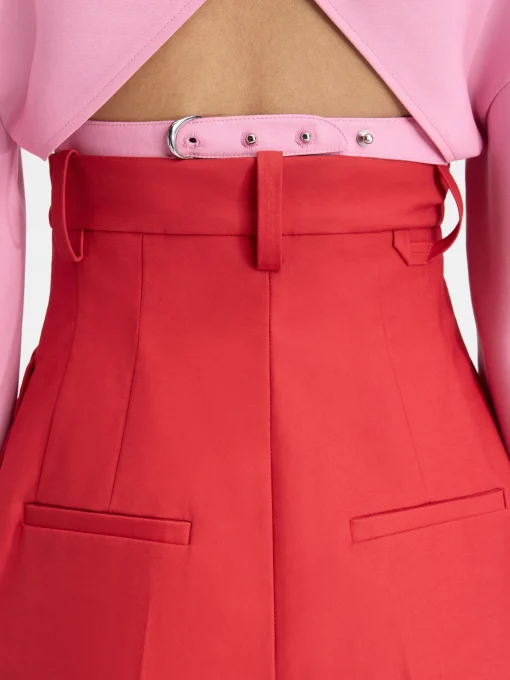 De Curzio broek met hoge taille