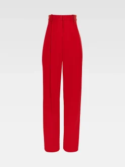 De Curzio broek met hoge taille