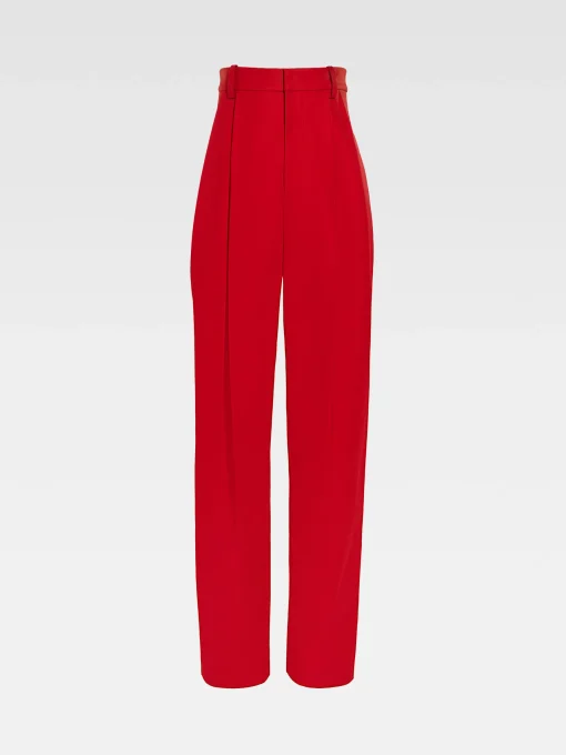 De Curzio broek met hoge taille