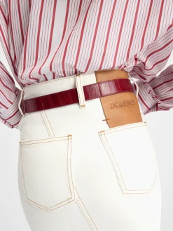 De de-Nîmes denim rok