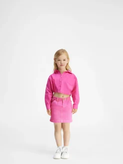 De de-Nîmes denim rok voor kinderen