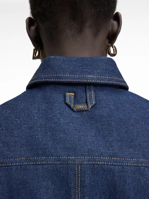 De de-Nîmes denim top