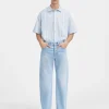 De de-Nîmes rechte denim broek