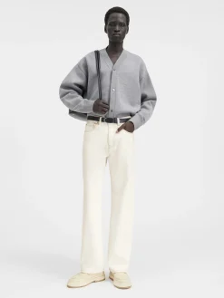 De de-Nîmes rechte denim broek