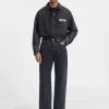 De de-Nîmes rechte denim broek
