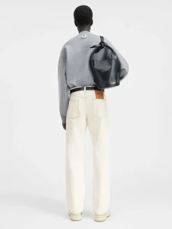 De de-Nîmes rechte denim broek