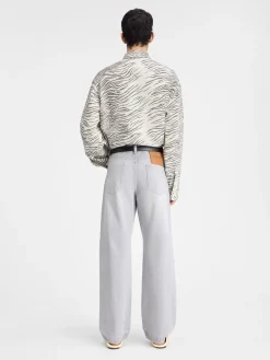 De de-Nîmes rechte denim broek