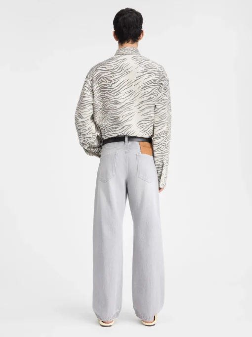 De de-Nîmes rechte denim broek