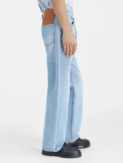 De de-Nîmes rechte denim broek