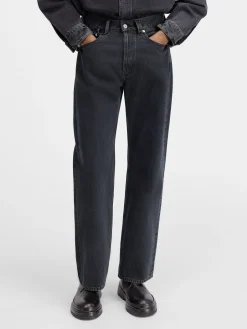 De de-Nîmes rechte denim broek