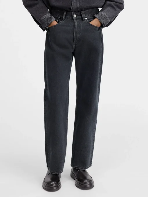 De de-Nîmes rechte denim broek