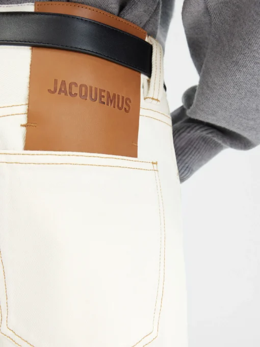 De de-Nîmes rechte denim broek