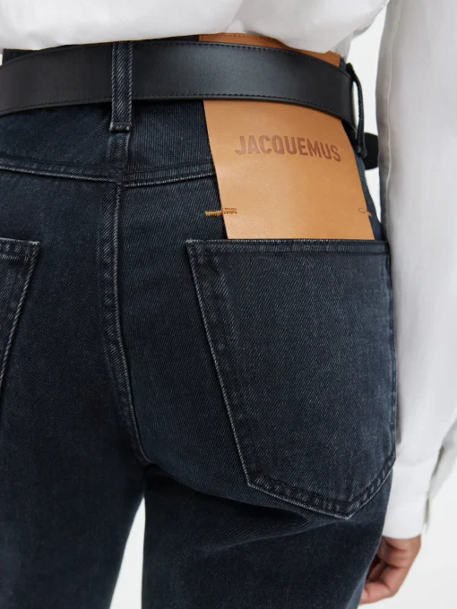 De de-Nîmes rechte denim broek