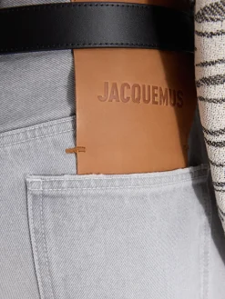 De de-Nîmes rechte denim broek