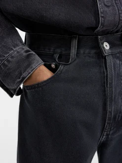 De de-Nîmes rechte denim broek