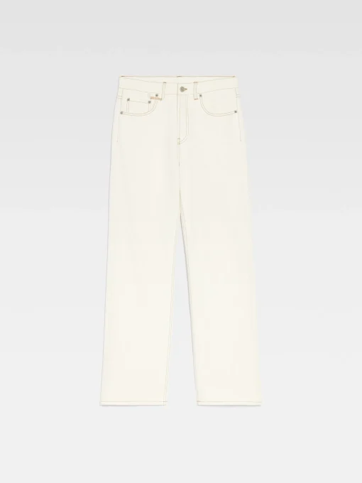 De de-Nîmes rechte denim broek