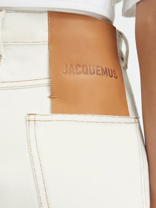 De de-Nîmes rechte denim broek