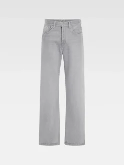De de-Nîmes rechte denim broek