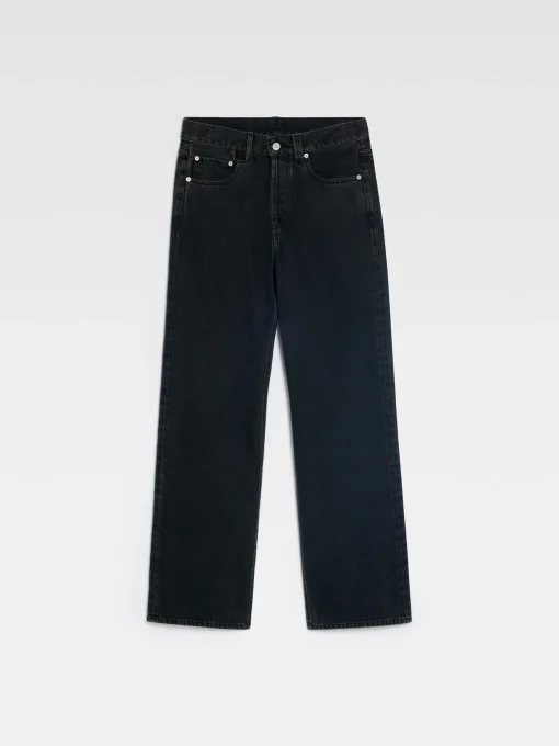 De de-Nîmes rechte denim broek