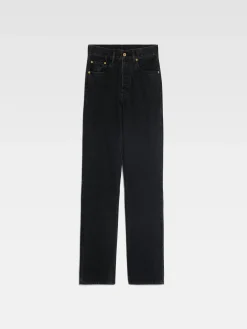 De de-Nîmes rechte denim broek