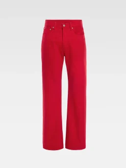 De de-Nîmes rechte denim broek
