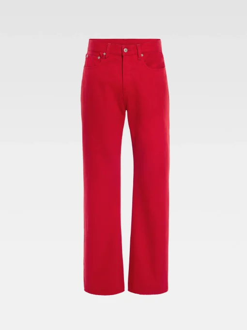 De de-Nîmes rechte denim broek