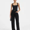 De de-Nîmes wijde denim broek