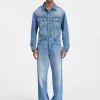 De de-Nîmes wijde denim broek