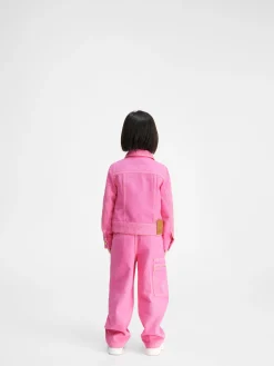De de-Nîmes wijde denim broek voor kinderen