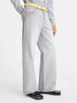 De de-Nîmes wijde denim broek