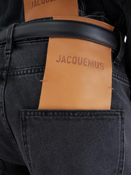 De de-Nîmes wijde denim broek