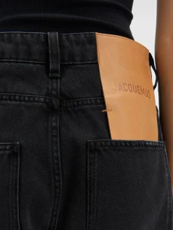 De de-Nîmes wijde denim broek