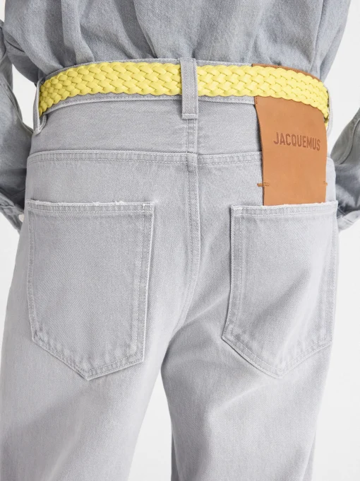 De de-Nîmes wijde denim broek