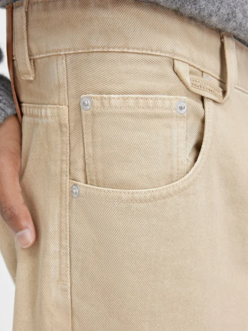 De de-Nîmes wijde denim broek