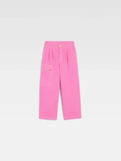 De de-Nîmes wijde denim broek voor kinderen