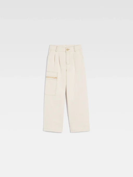 De de-Nîmes wijde denim broek voor kinderen