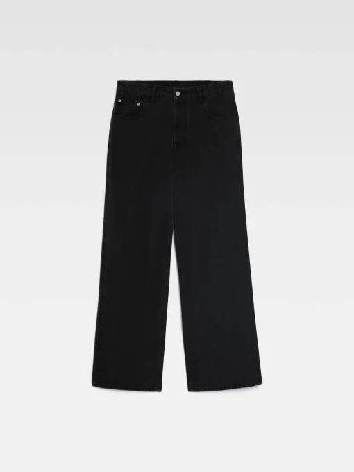 De de-Nîmes wijde denim broek
