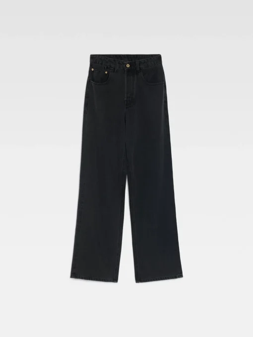 De de-Nîmes wijde denim broek