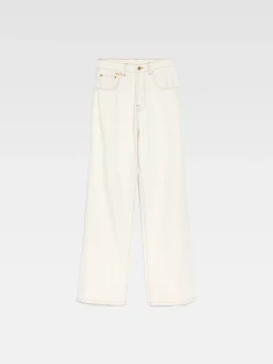 De de-Nîmes wijde denim broek